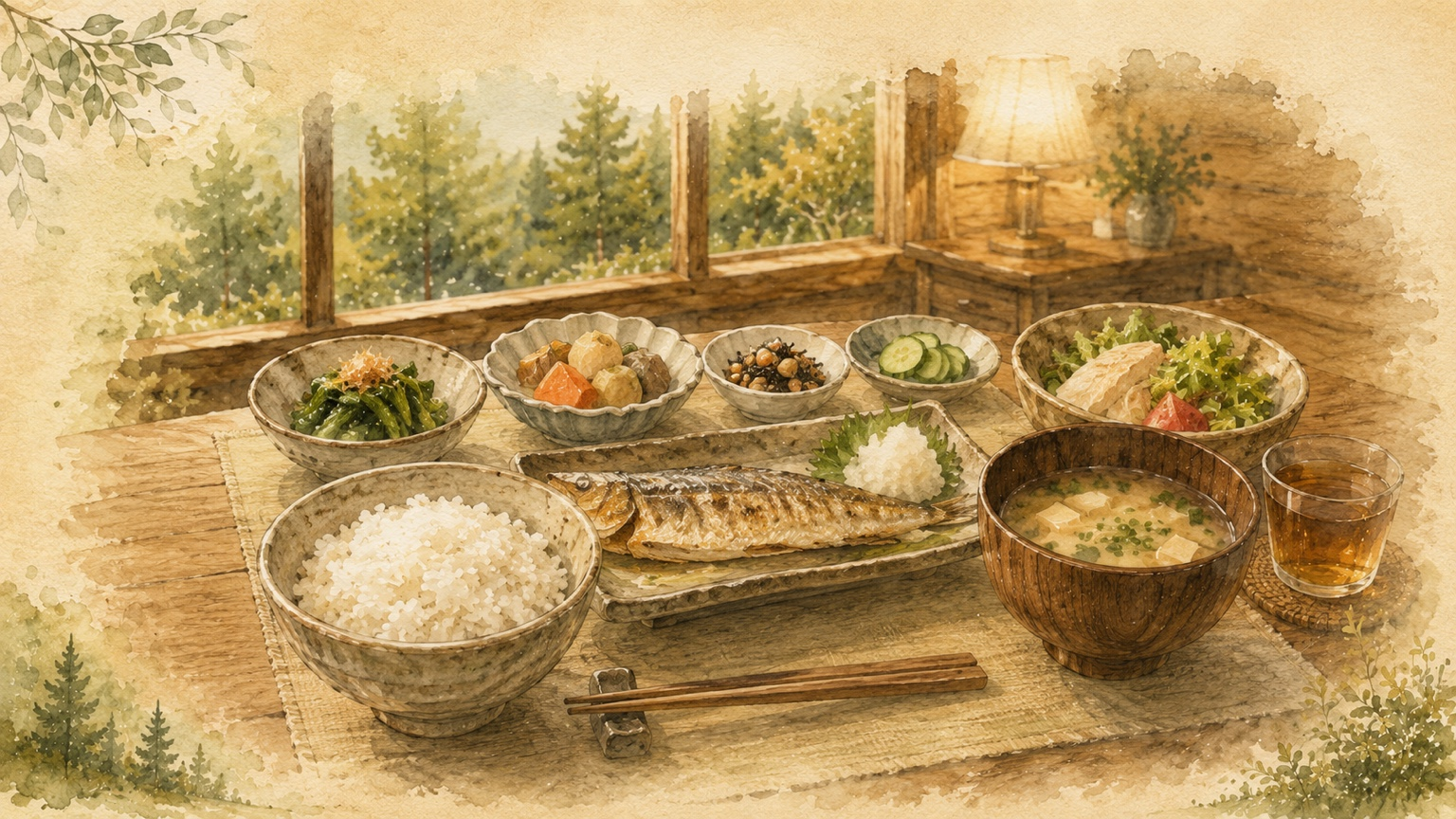 食事などの希望条件を表した仮イメージ